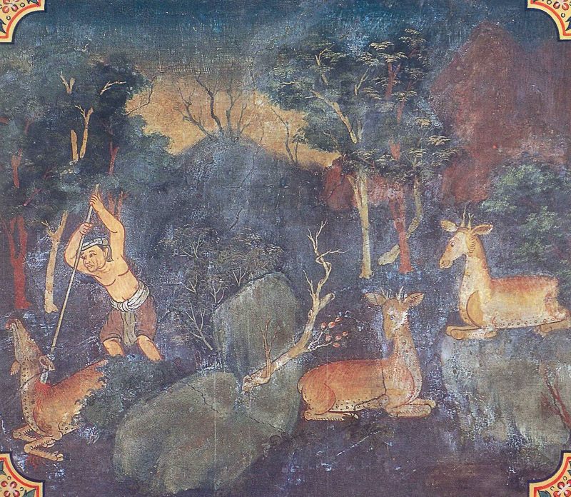 painting of Kharadiya Jataka