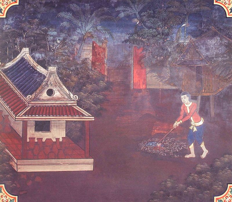 temple painting of Kacchapa Jataka