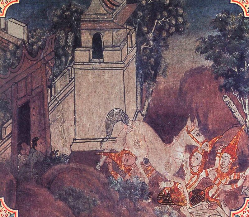 painting of Bhojajaniya Jataka