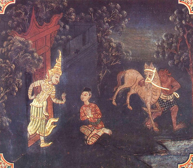 painting of Tittha Jataka