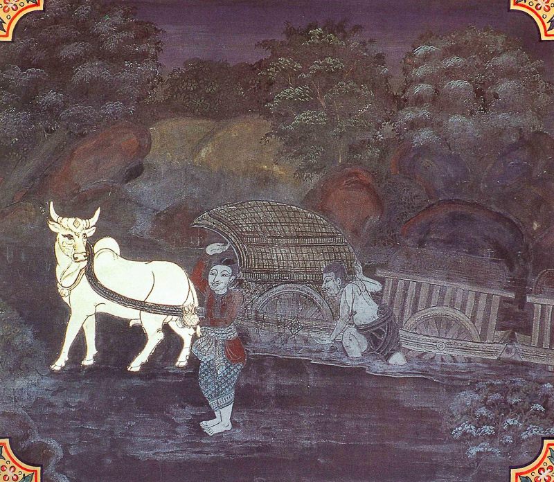 painting of Kanha Jataka