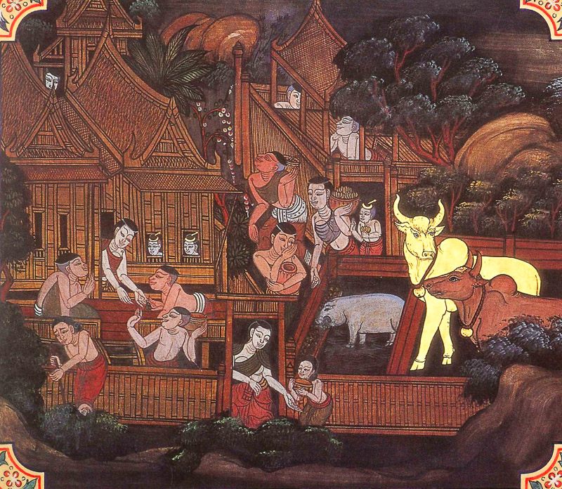 painting of Munika Jataka