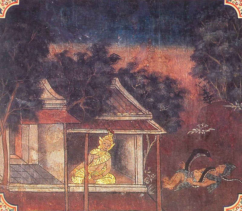 painting of Veluka Jataka