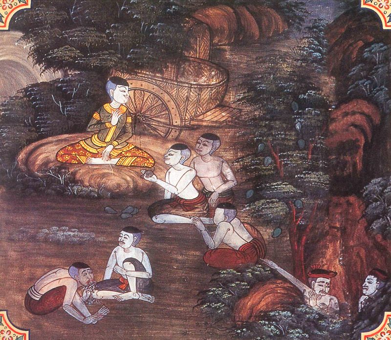 painting of Phala Jataka