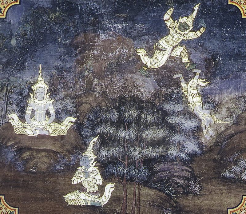 painting of Vidhurapandita Jataka