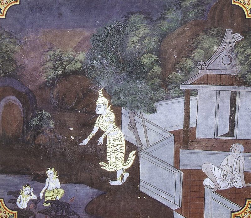 painting of Vessantara Jataka