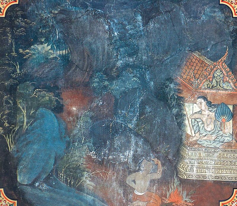 temple painting of Varana Jataka