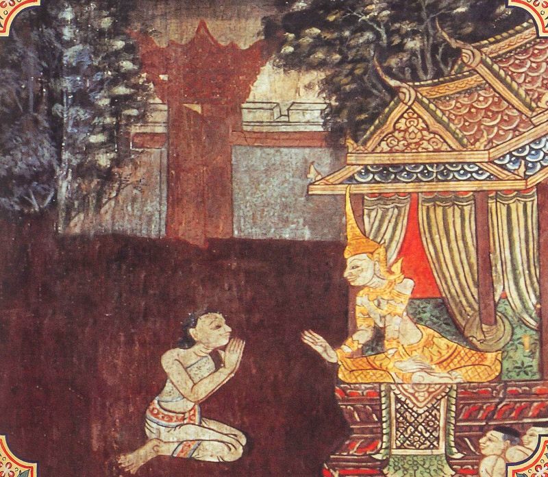 temple painting of Kacchapa Jataka