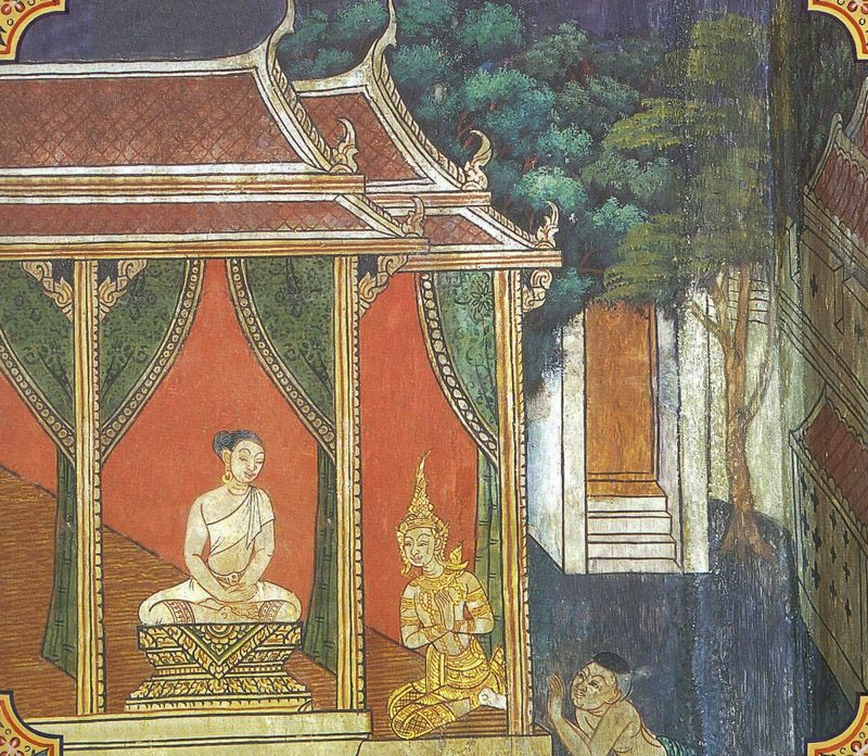 temple painting of Silavimamsa Jataka