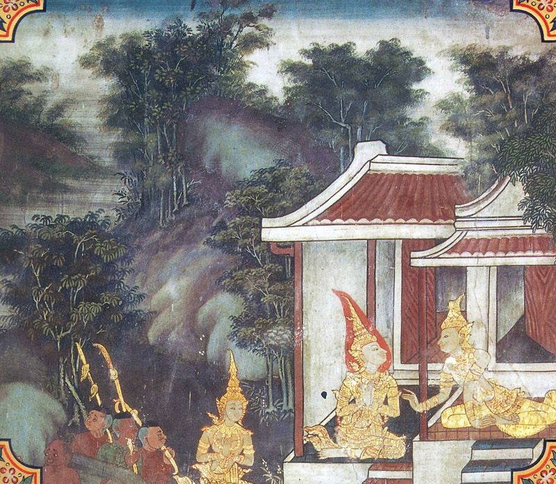 temple painting of Culla-Bodhi Jataka