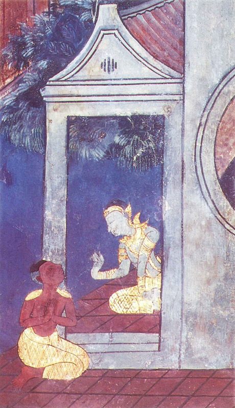 temple painting of Sambhava Jataka